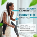 Rilievo di ritenzione idrica dalle capsule di acqua diuretica Bloa